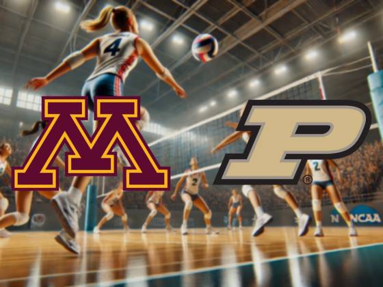 Minnesota Golden Gophers at Purdue Boilermakers Women's Volleyball